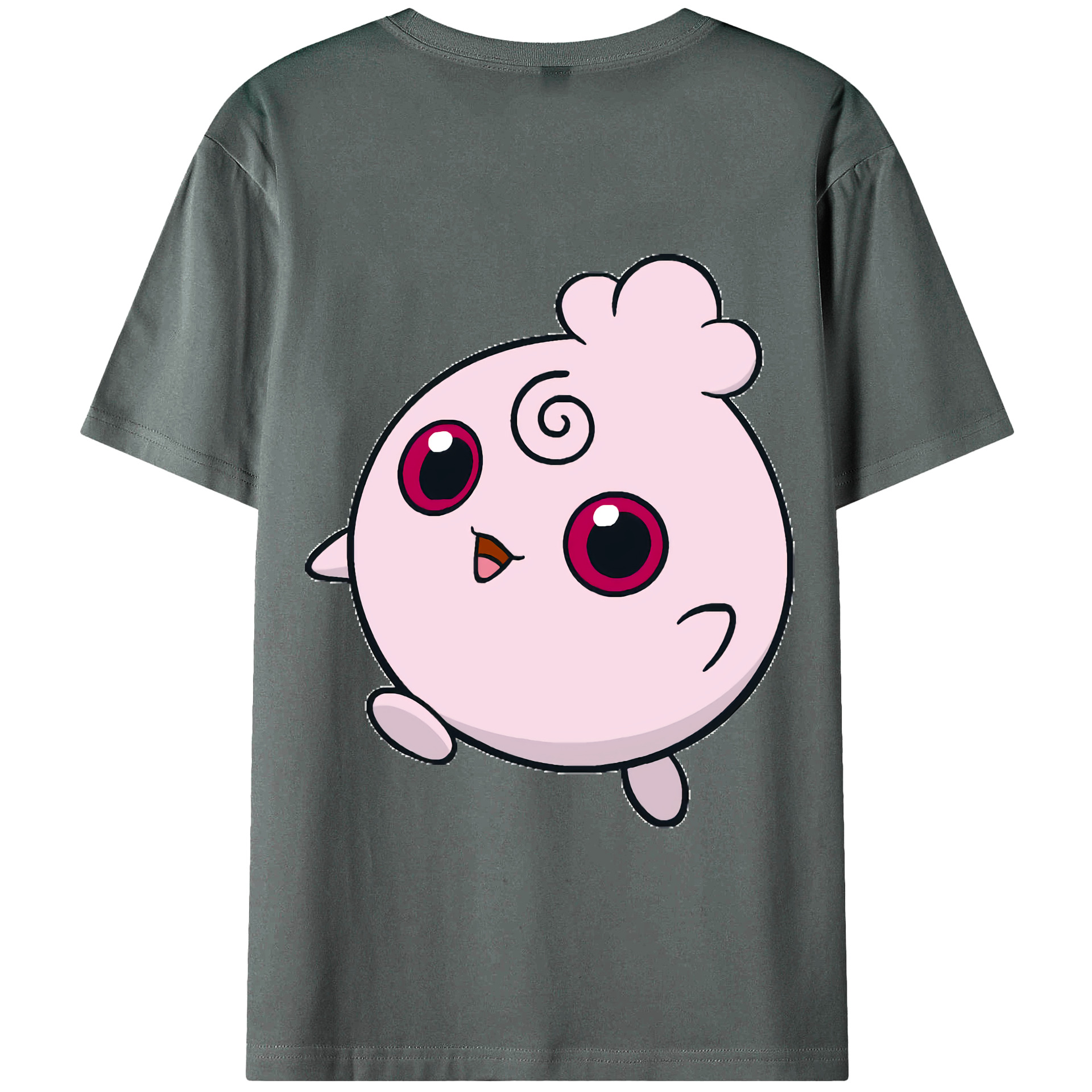 （画像用） ポケットモンスター Pokémon 綿100％半袖Tシャツ（背面プリント）